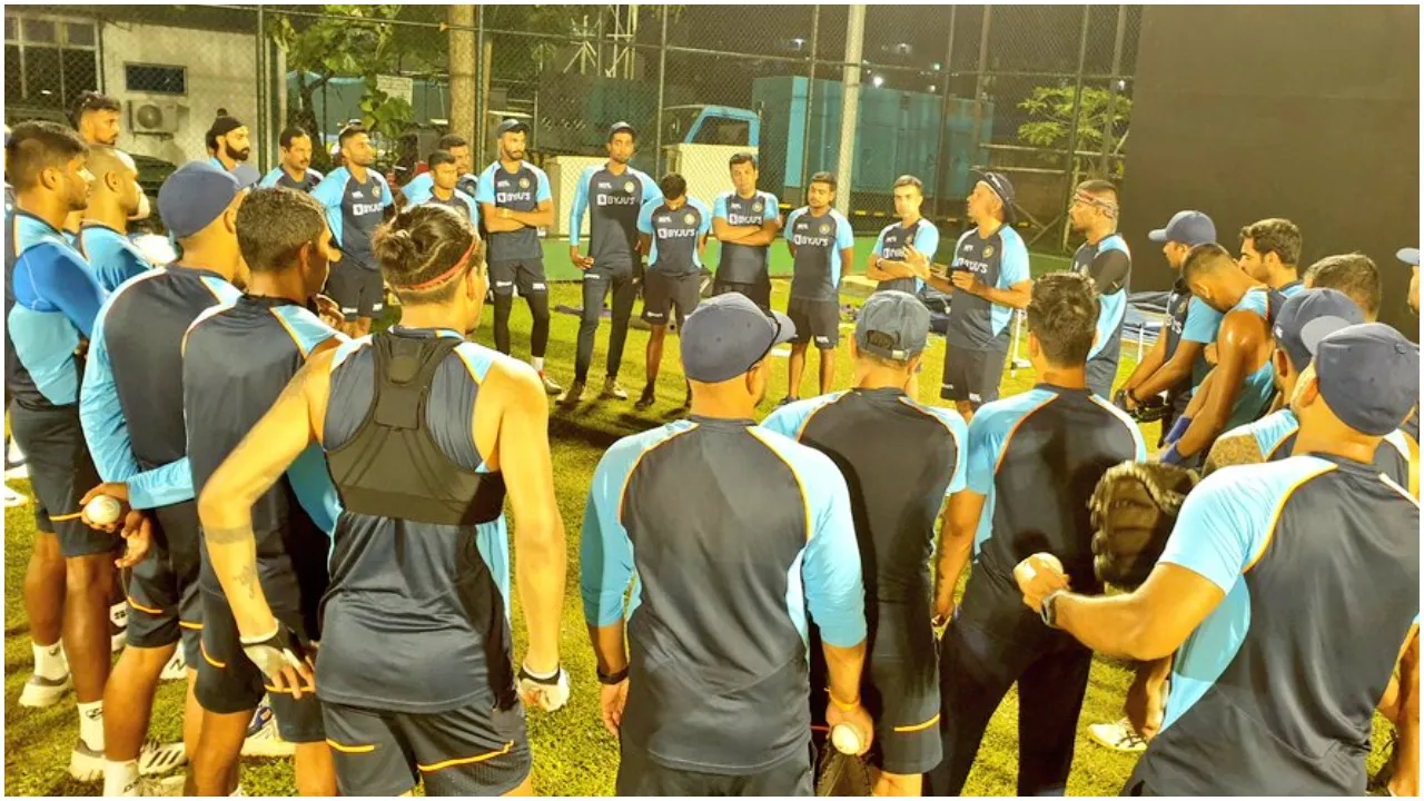 ind vs sl practice