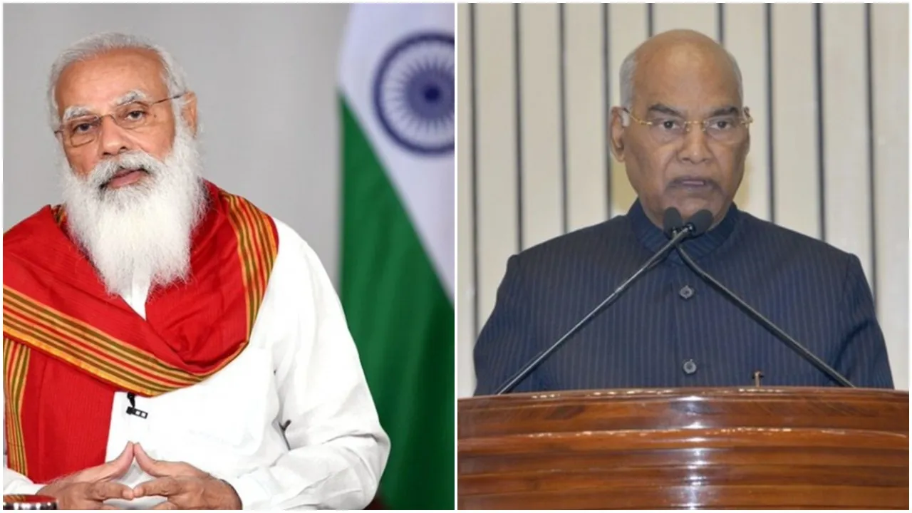 Ram Nath Kovind and Prime Minister Narendra Modi