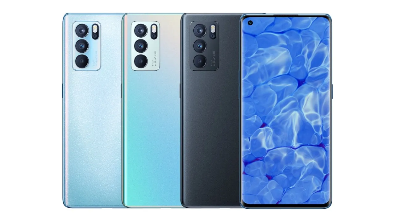 Oppo Reno 6 5G out for Sale on Flipcart