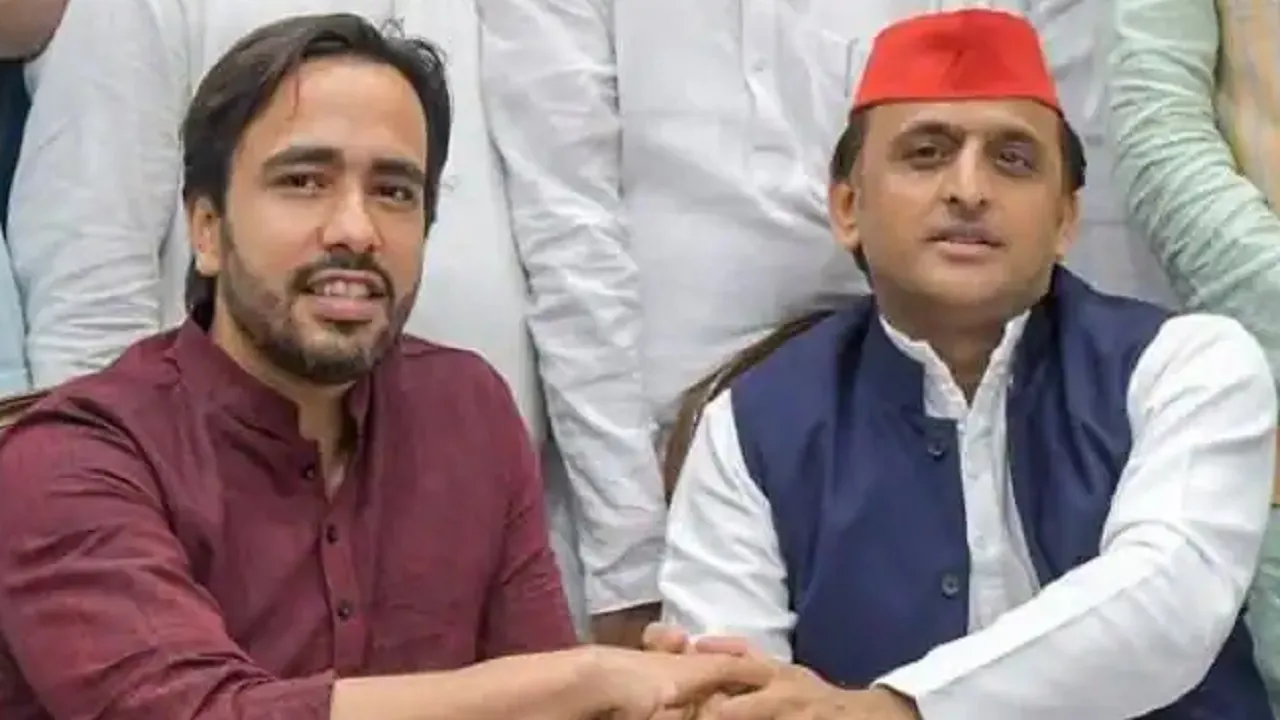 Akhilesh Yadav and Jayant Choudhary