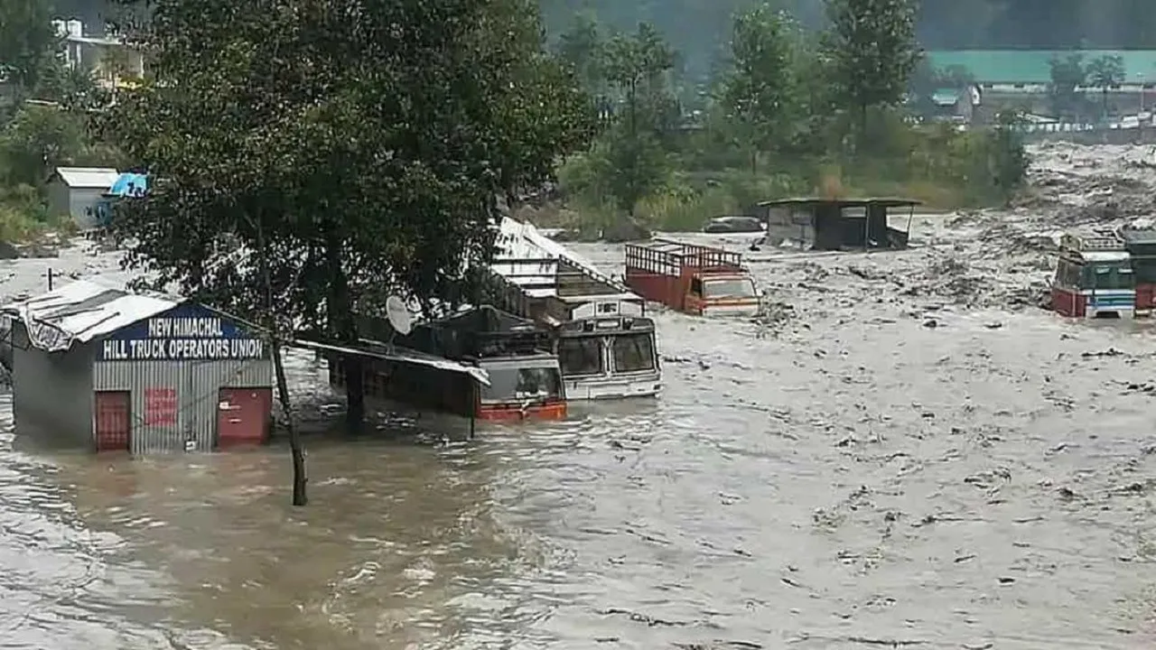 heavy rains in Himachal Pradesh