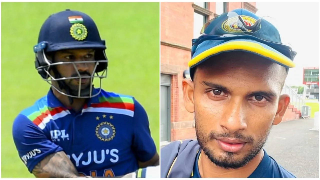 shanaka vs shikhar
