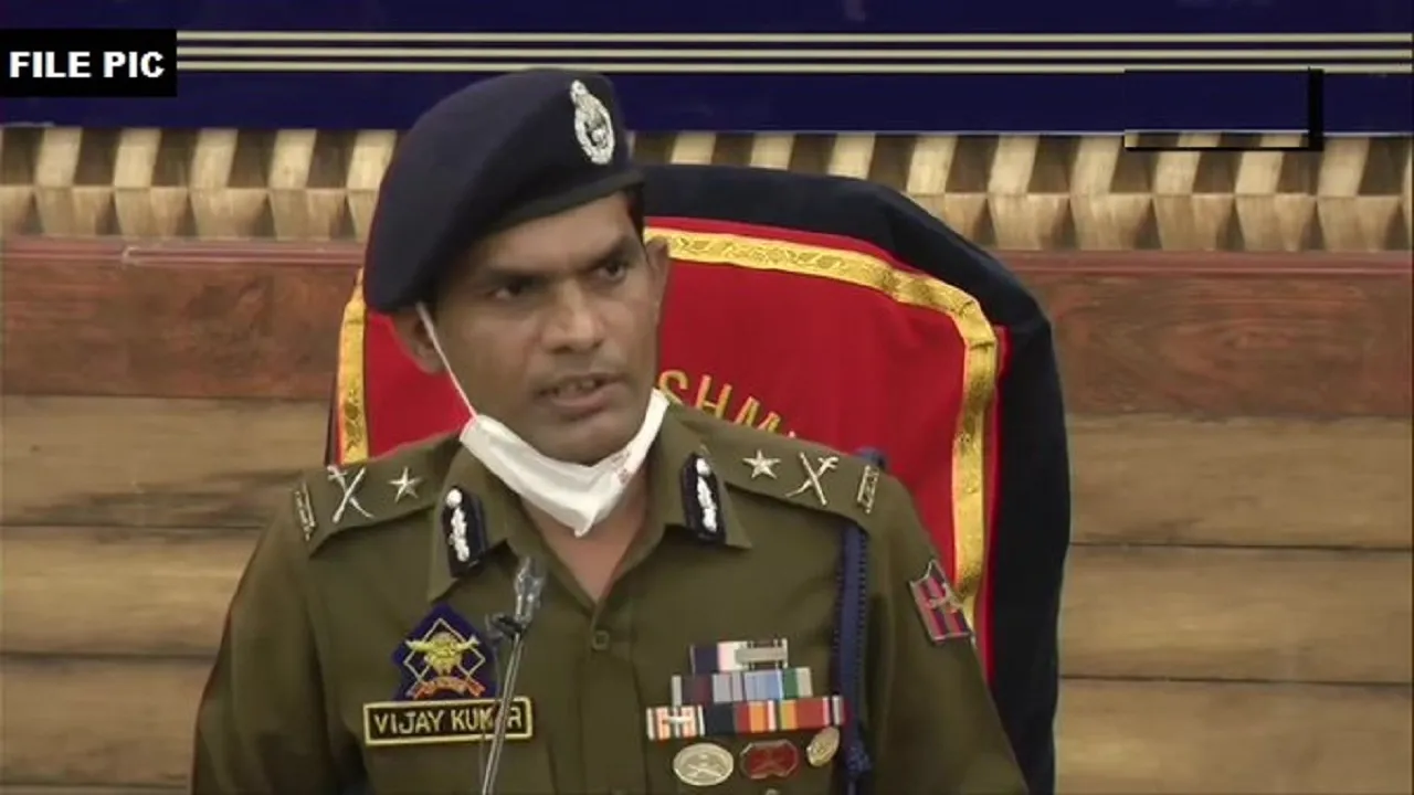 IGP Kashmir Vijay Kumar