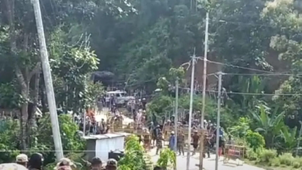 clash between asam mizoram