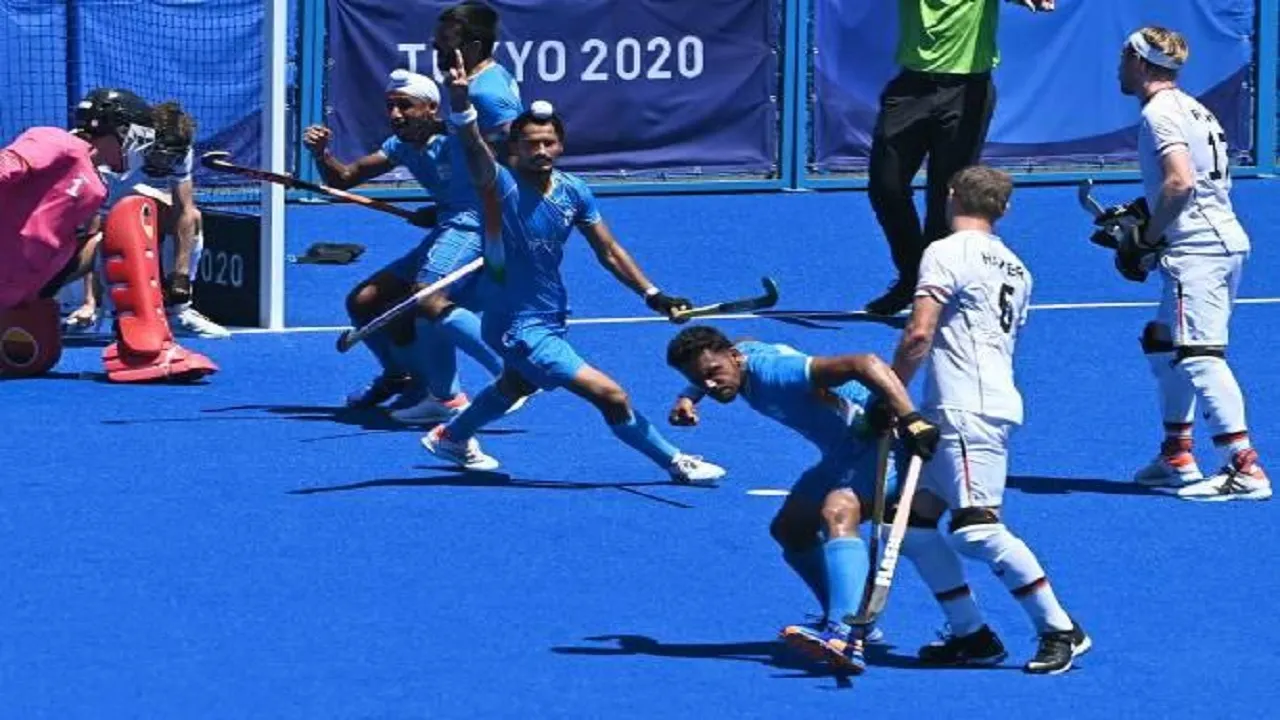 Indian hockey team won bronze medal