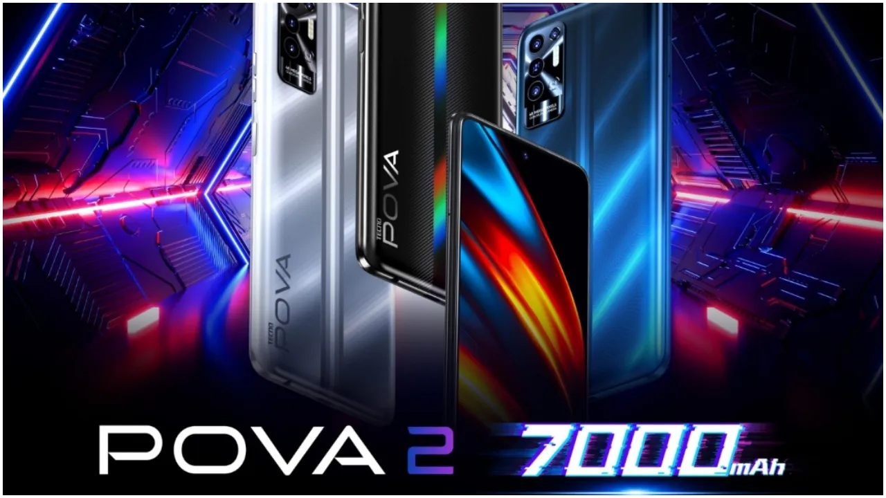 Tecno POVA 2 -7000mAh Battery