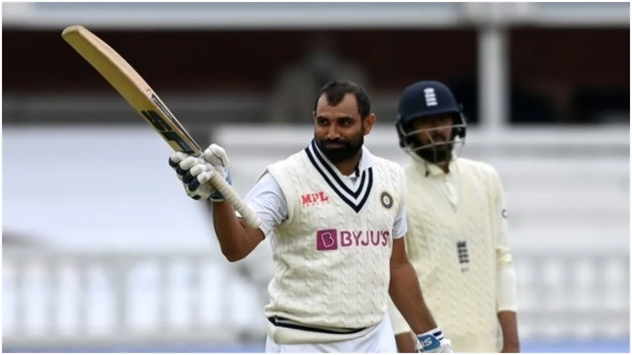 Mohammad Shami after his half century