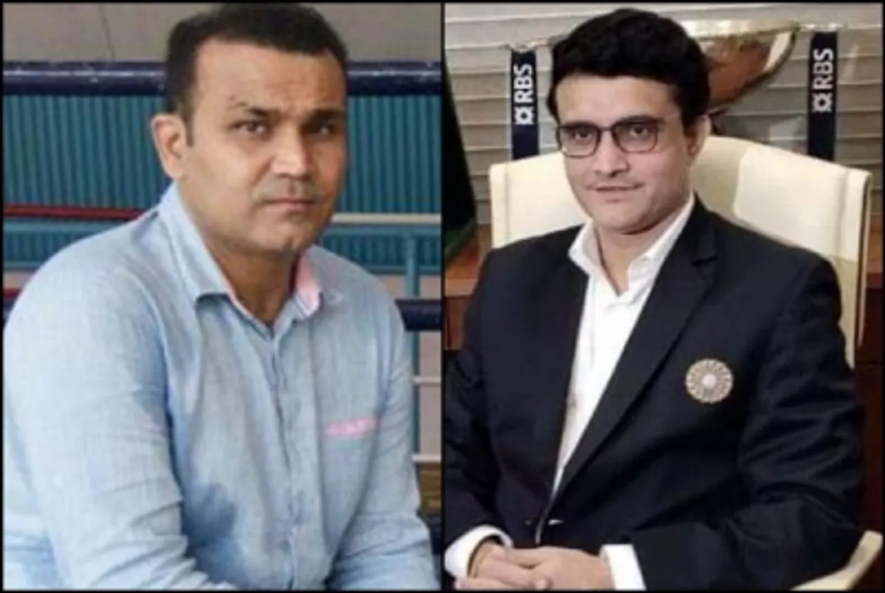 Sourav, Sehwag