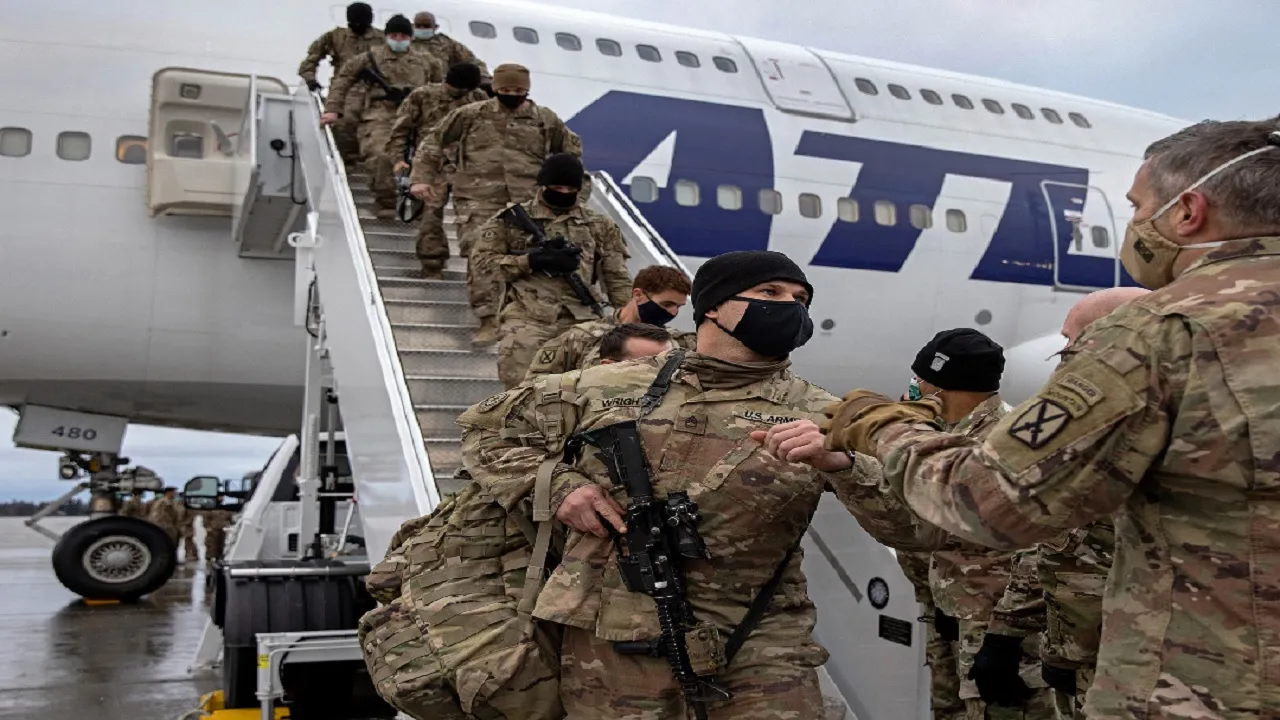 US TROOPS