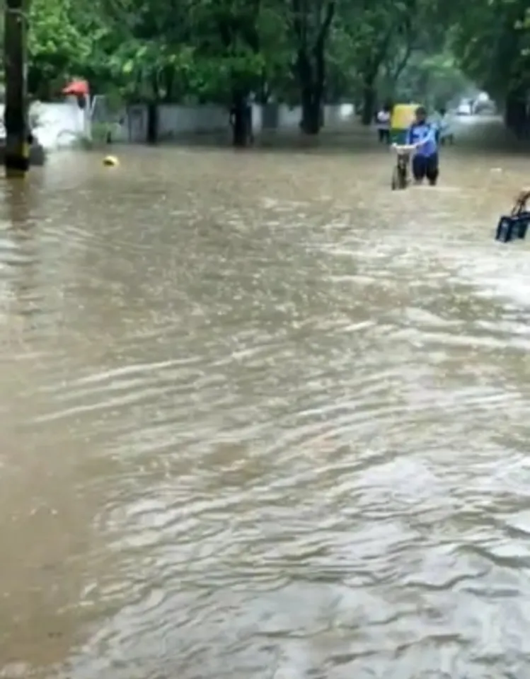 Heavy rain