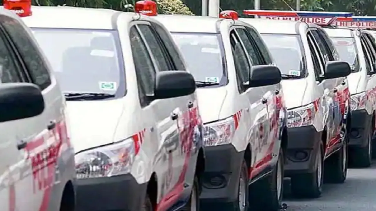 Delhi Police PCR Van