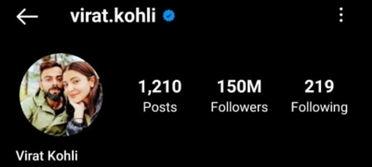 Virat Kohliphotointagram