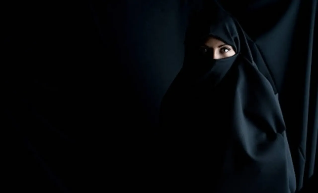 Burqa-clad Mulim