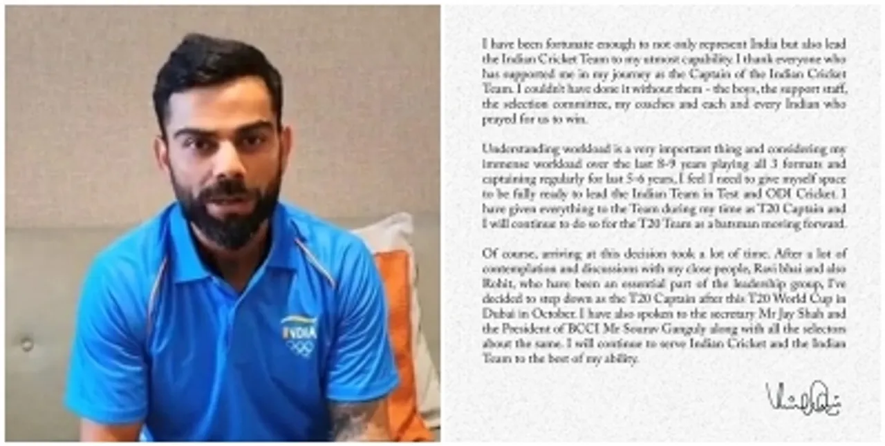 Kohli to