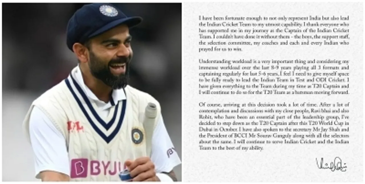 Kohli to