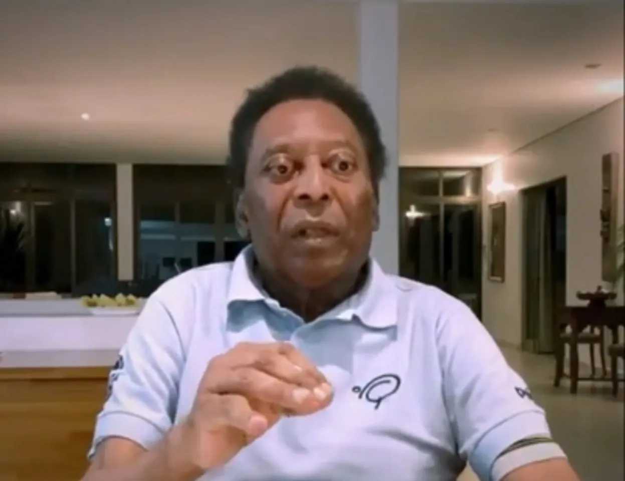 Pele recovering