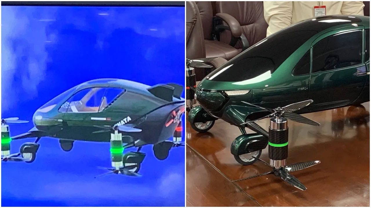 Asia First Hybrid Flying Car