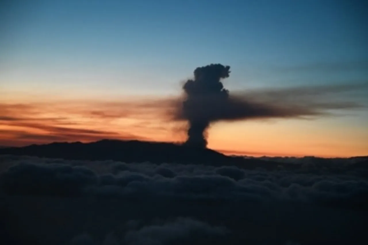 Eruption of