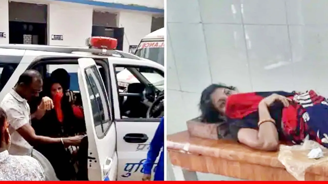 Madhya Pradesh alimony case angry husband bitten by teeth wifes nose news in hindi