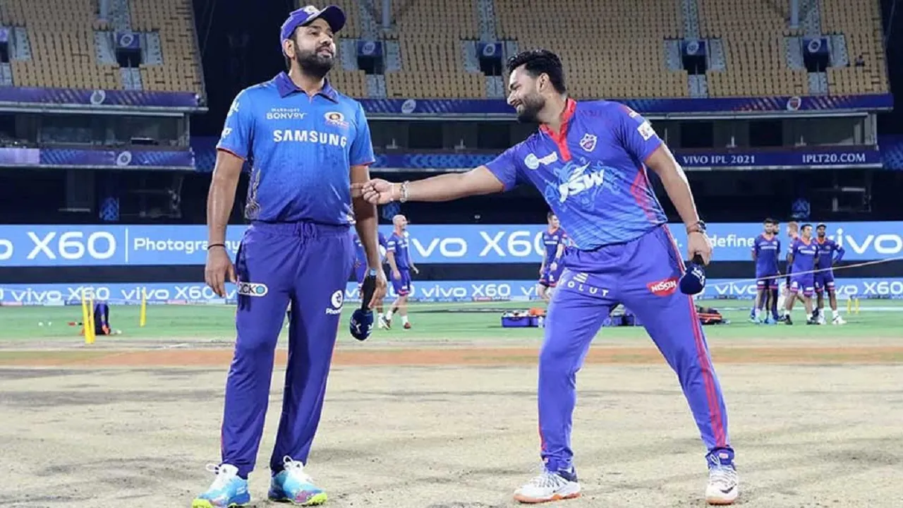 rohit and rishabh pant ipl