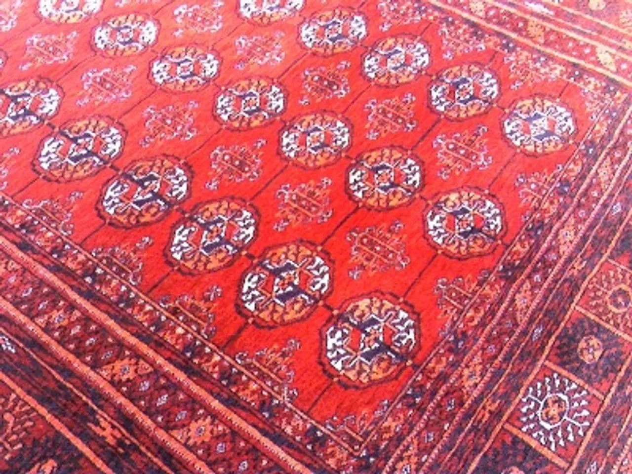 Afghan carpet