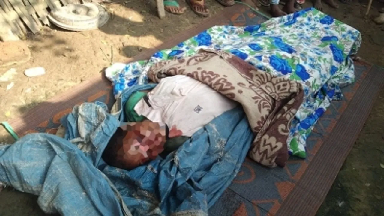 Woman trampled
