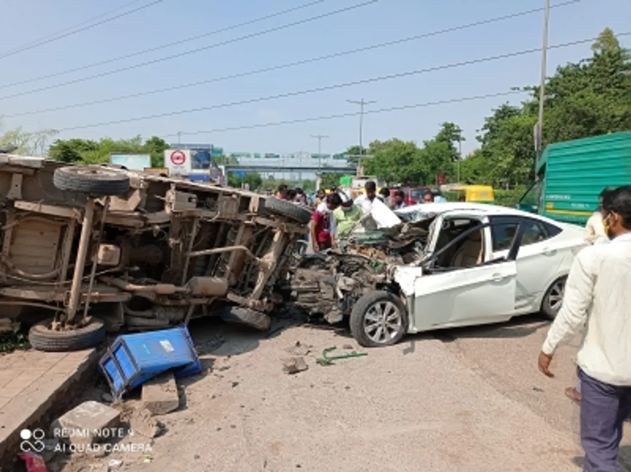 Accident near