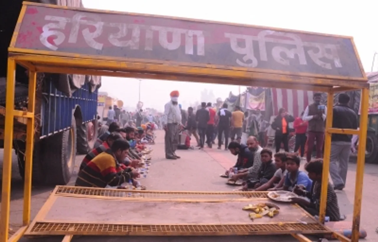 Singhu border