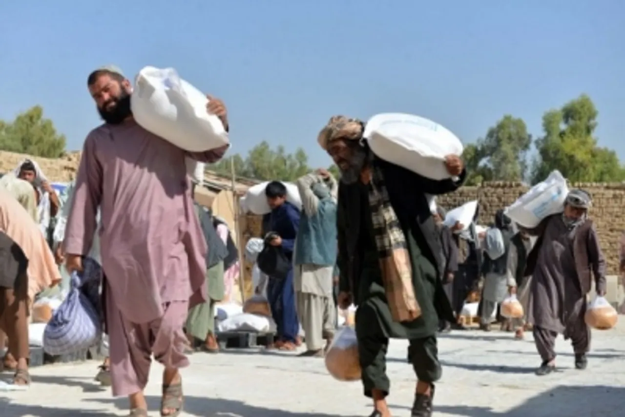 Afghan truggling