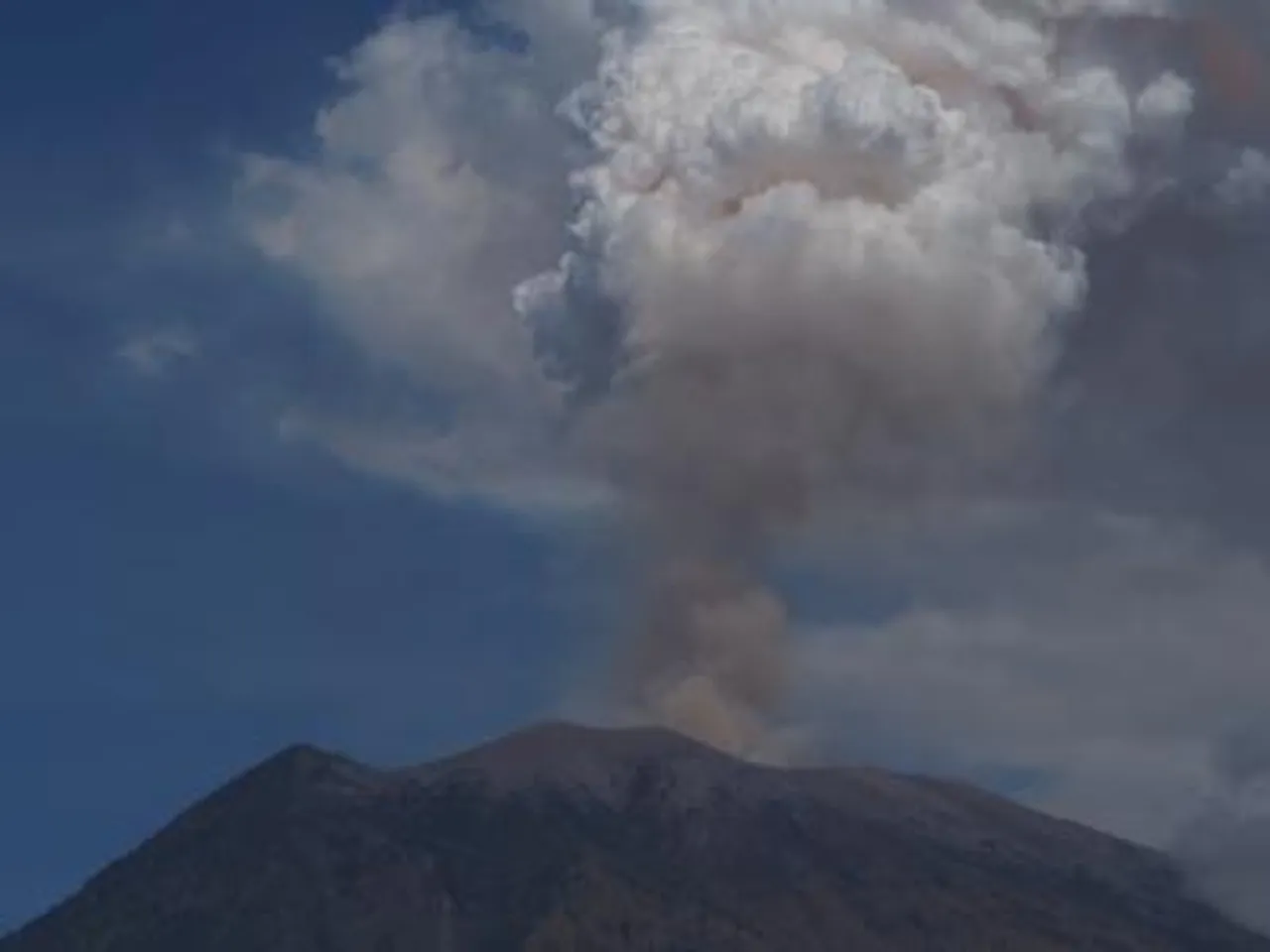 Volcano in