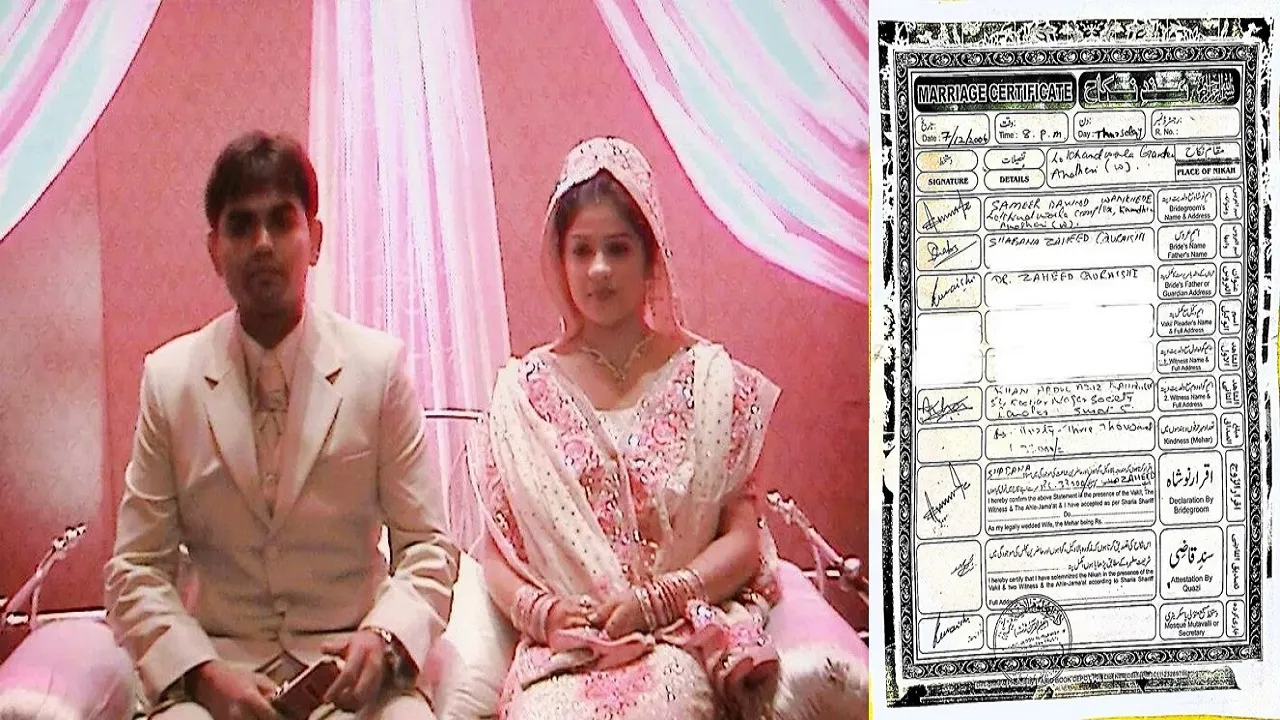 sameer wankhede nikahnama