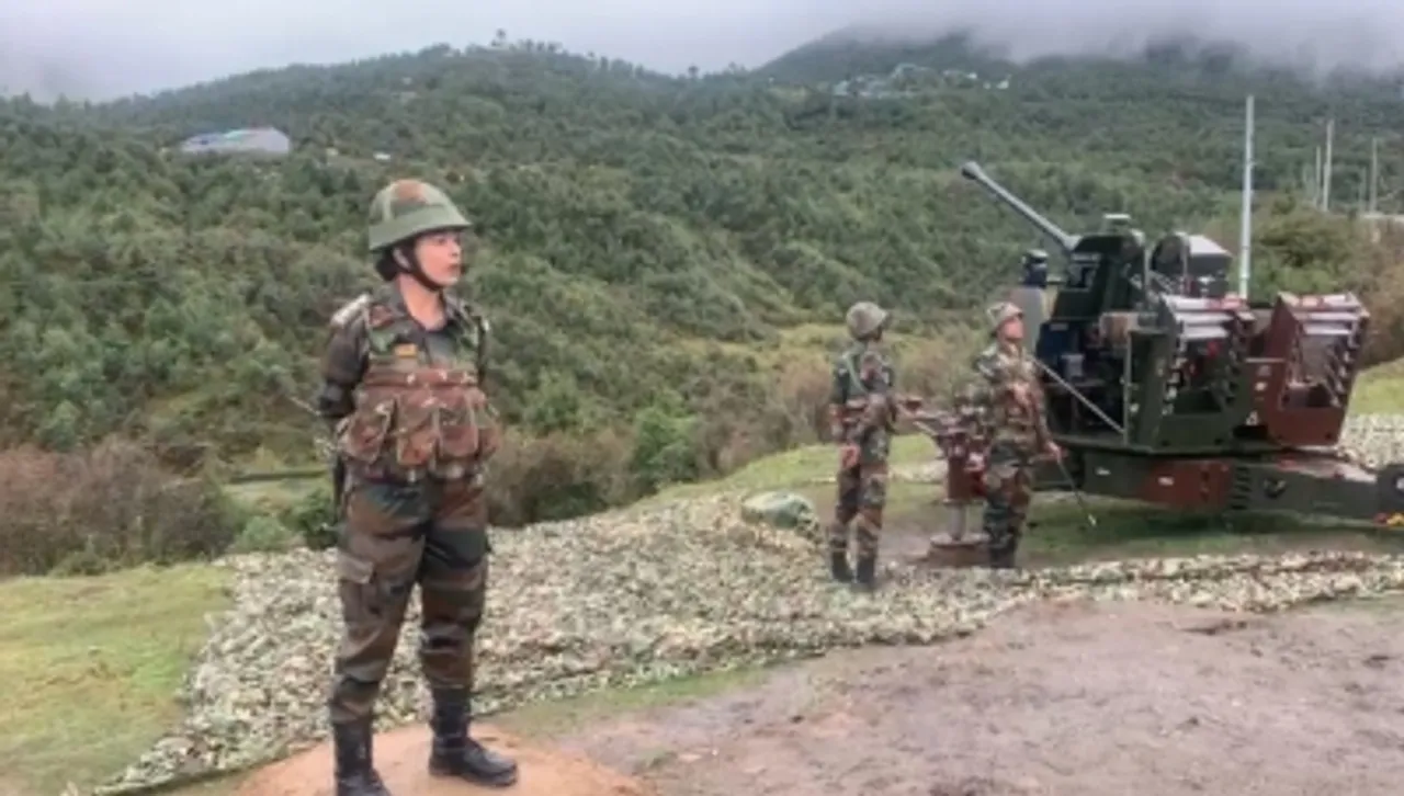 Amid border
