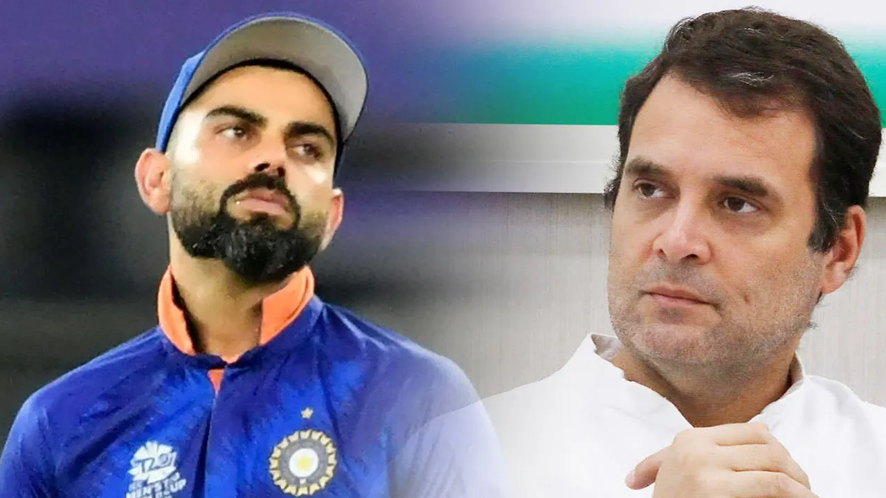 Virat Kohli Rahul Gandhi