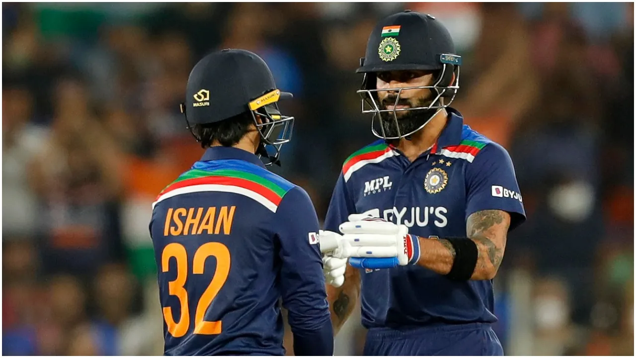 ishan kishan  virat kohli