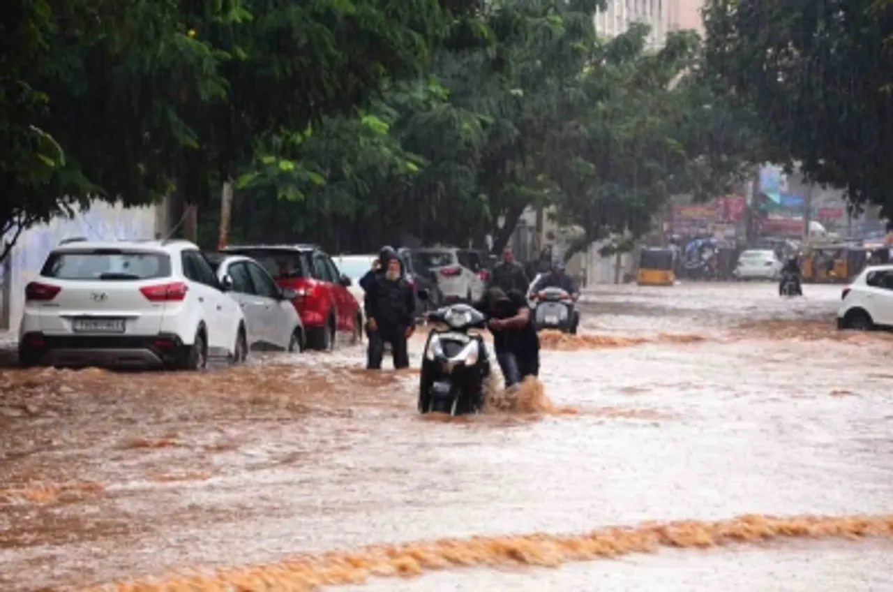 Heavy rain