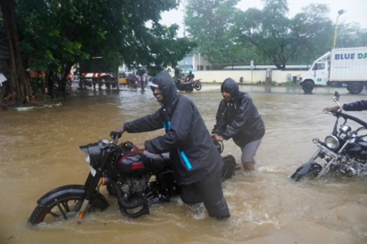 Heavy rain