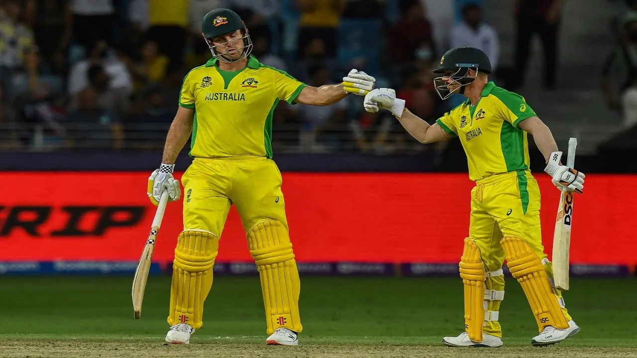 Mitchell Marsh David Warner