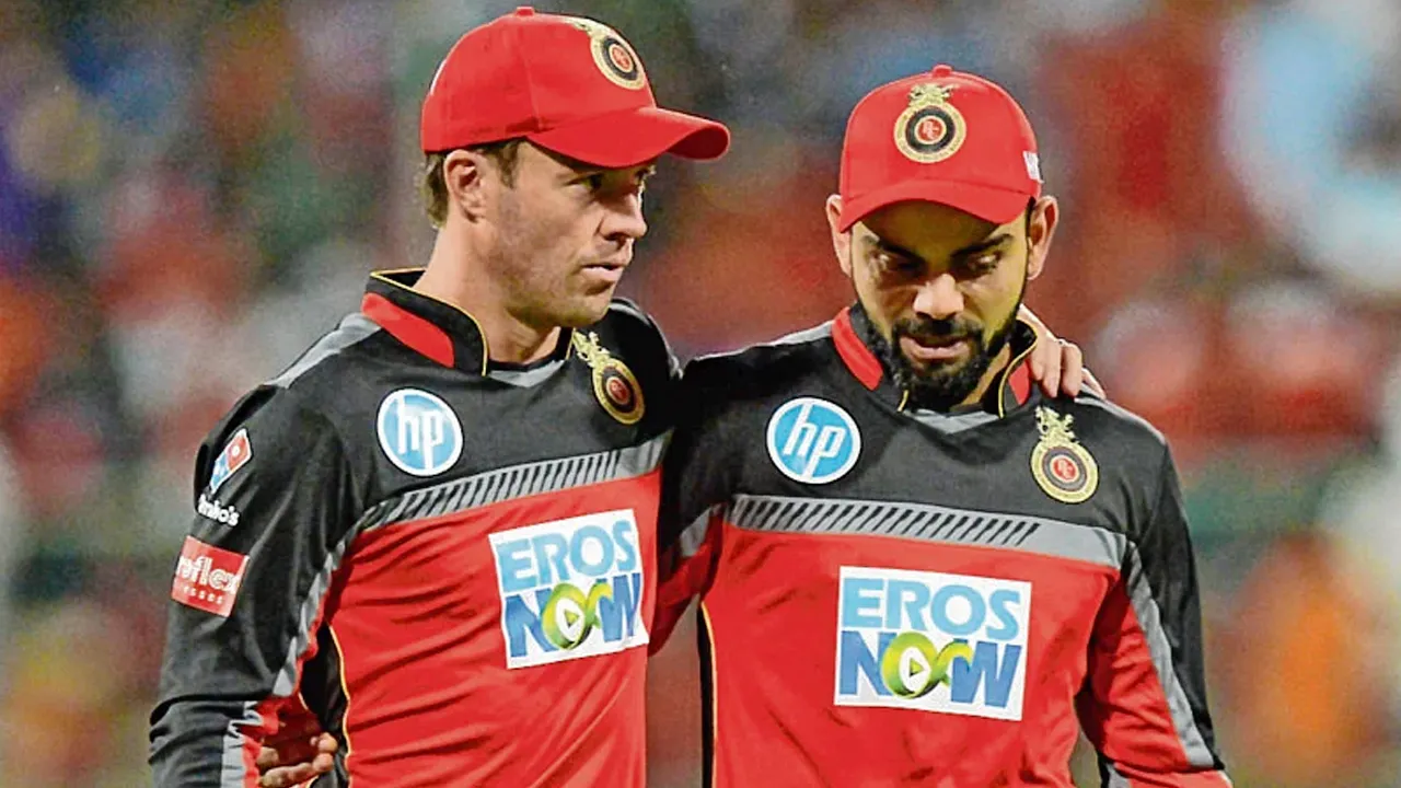 AB de Villiers Virat Kohli