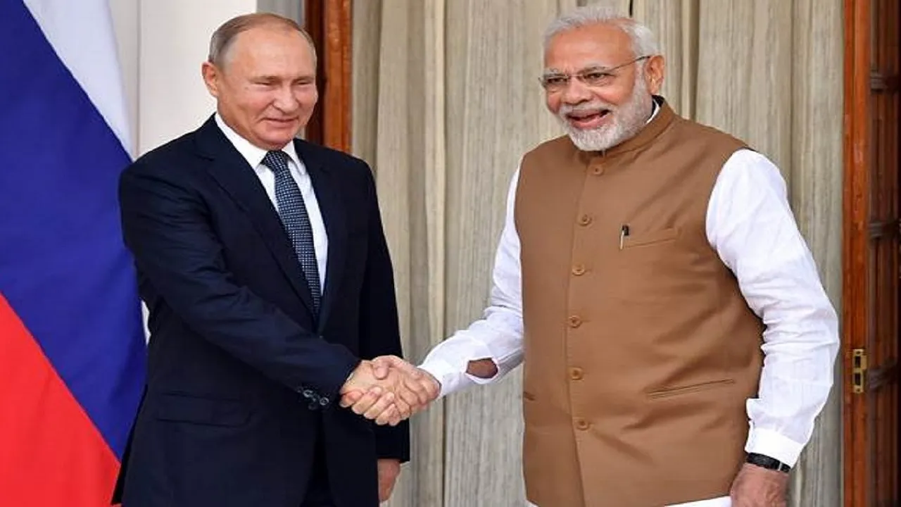 vladimir putin and pm modi