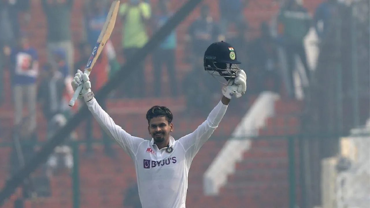 Iyer has already shown power in the match