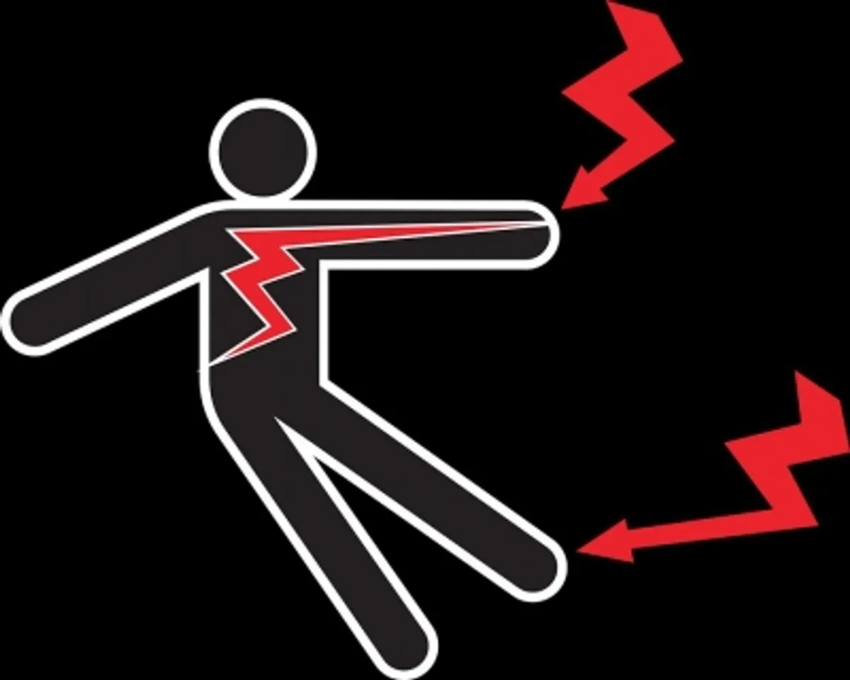 Man electrocuted,