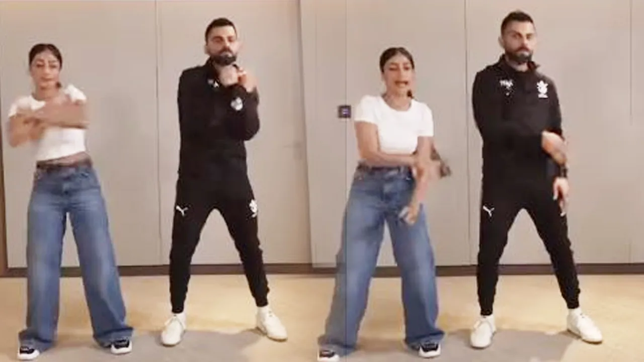 Virat Kohli and Dhanashree Verma Chahal