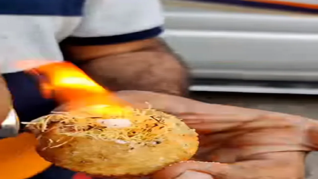 Fire Pani puri
