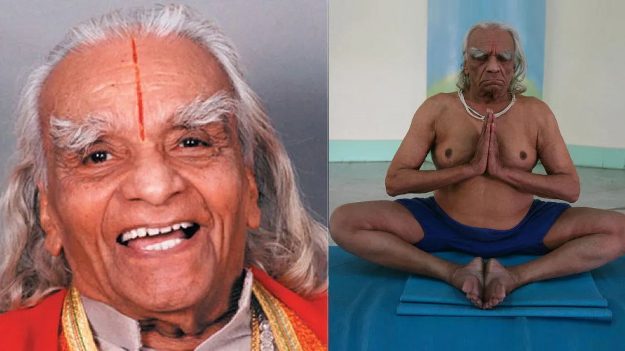 B.K.S. Iyengar birthday