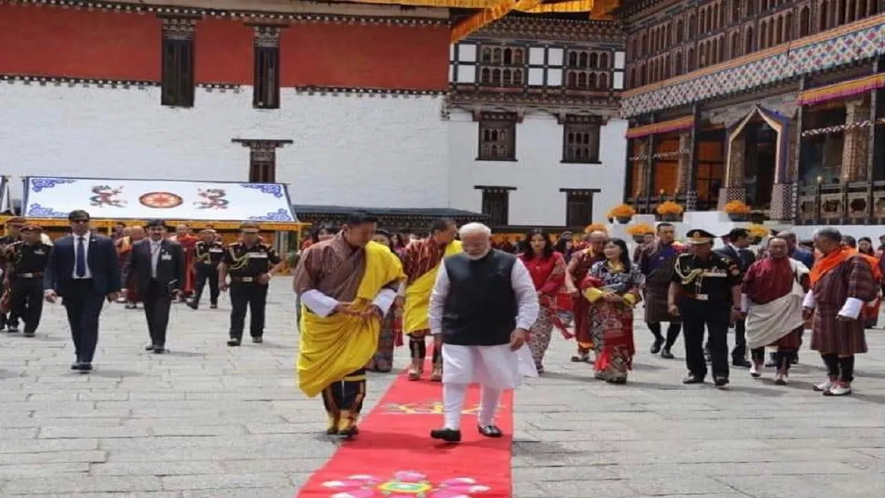 Bhutan confers highest civilian award on PM Modi