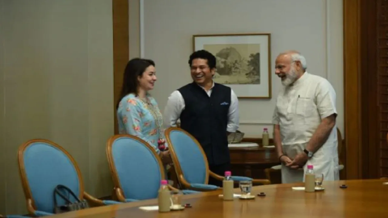 PM Modi Sachin Tendulkar