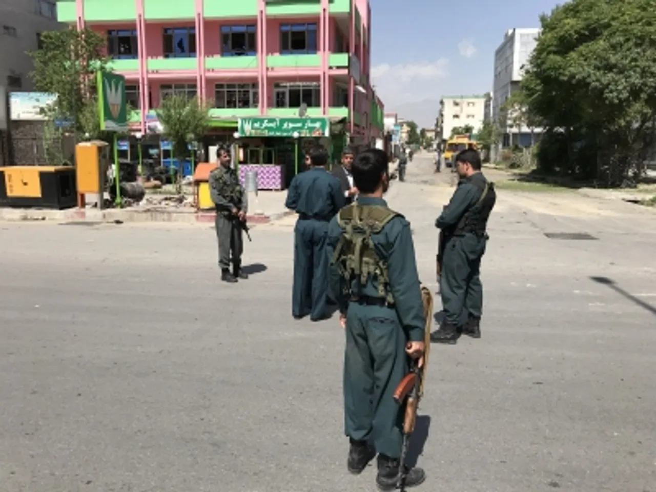 Afghan police