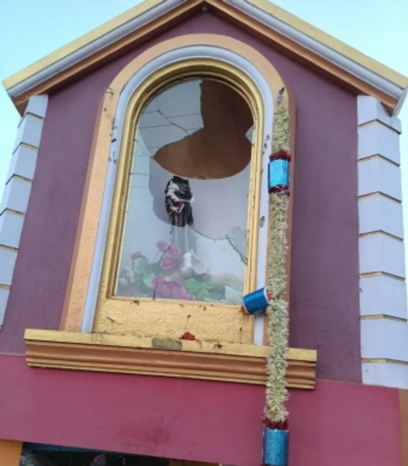 A church