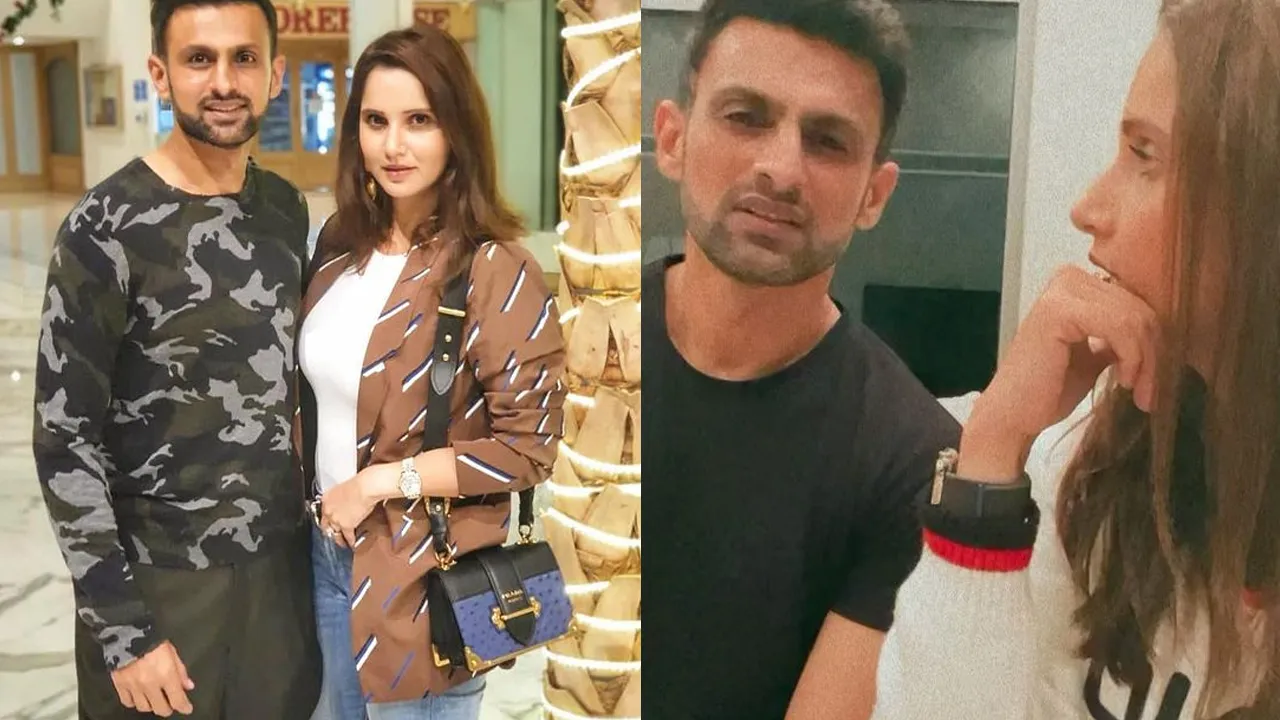 Sania Mirza and Sohaib Malik