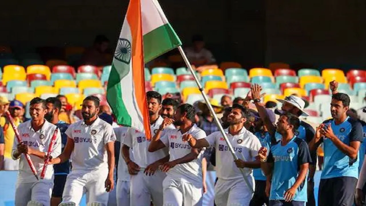 Team India Win Gaba